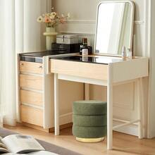 La Bella Round Ottoman Stool Teddy Fleece Upholstery With Gold Base Modern Stacked Cushion Design Accent Footrest Or Extra Seat Dark Green