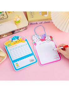 3pcs Reusable Erasable Drawing Boards, Comes With Marker Pens, Double-Sided Writable, Hanging Mode, Memo Board For Office, School, Drawing, Notes, Art Supplies Set School Supplies,Back To School