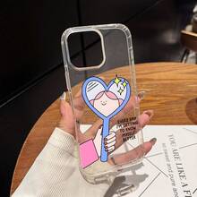 Con frases de confianza y motivación - regalos lindos para mujeres y niñas, accesorios de ascensor, fundas de teléfono elegantes y estilosas, diseño transparente de alta calidad, resistencia a golpes y caídas, carcasa duradera, resistencia a arañazos, accesorios de energía, vibración positiva, diseño creativo simple y personalizado, adecuado para todas las series de , compatible con  17/17 Pro/17 Pro Max/17 Air/ 16/16 Pro/16 Pro Max/16 Plus/ 15/15 Pro Max/15 Pro/15 Plus/ 14/14 Pro/14 Plus/14 Pro Max/ 13/13 Pro/13 Pro Max/12/12 Pro/12 Pro Max/11/11 Pro/11 Pro Max/XR/X/XS/XS Max - Transparente 926 - Ver 3