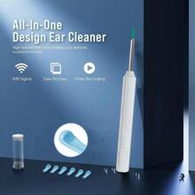 GSYY Ear  Removal Tool With 8 Pcs Ear Set And Camera For IOS Android - Ear Canal Cleaner With Lig And 6 Ear Oons - Advanced Eaing Kit For  And Effective Ear Care At He - 米色 - 查看 3