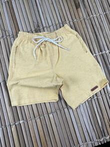 MODERN KIDS' BERMUDA BERMUDA FOR BOYS NEW - 黃色 - 查看 8