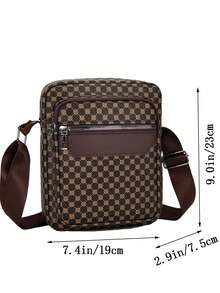 Bolso de hombro de nicho de alta gama para otoño e invierno, nuevo bolso de hombro deportivo, mochila casual para hombres