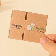 1/6pcs Miniature Creative & Interesting Foldable Mini Delivery Boxes