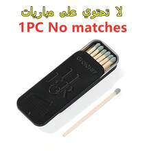 10个装 80mm x 34mm 复古铁质火柴盒香烟盒，复古做旧金属滑动盖设计，仿皮纹理收藏铁盒，父亲节礼物/男士时尚配饰/2025吸烟必备品（3.15"X1.34" 口袋尺寸，防锈涂层，圣诞礼物）