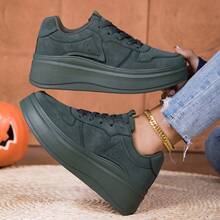 Pantofi sport casual pentru femei, marca DJSUNNYMIX, cu platformă