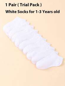 20 Pairs Solid Color Baby Socks | 10 Pairs Black White Gray Baby Socks | Stretchy, Sporty Casual Style | Suitable For Infants & Toddlers | Unisex For Baby Boys & Girls | Newborn Socks | Infant Socks | Baby Party Decor | Halloween Thanksgiving Christmas Gifts - Multicolor - View 17