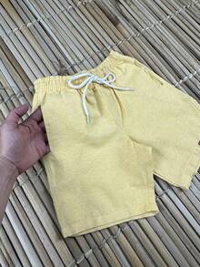 MODERN KIDS' BERMUDA BERMUDA FOR BOYS NEW - 黃色 - 查看 5