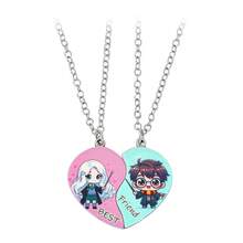 1pieces, Metal Crafts, Alloy Necklace, Cat And Mouse Cartoon Tom Jerry Love Pendant Splicing A Couple Necklace Jewelry. - Multicolor - View 11