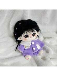 [Chỉ bao gồm quần áo] Bộ quần áo búp bê người nổi tiếng dễ thương 20cm, bộ đồ ngủ mùa thu/đông mềm mại dành cho cả nam và nữ. - Nhiều màu - Xem 5