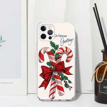 Christmas Santa Claus Present Phone Case Covercompatible with  17 Air 16 15 Plus 14 Pro Max 13 Mini 12 11 7 8 + SE 2020 Fundas Soft Back Co,Covercompatible with  17 Hülle, 17 pro Hülle, 17 promax Hülle - AM105-7 - Übersicht 11