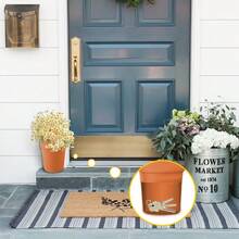 Flower Pot With Hidden  & Secret Compartment,Secret Stash Key Hider,Hide A Key Secret  (Brown){Inchcolor_nameinch:InchBrowninch} - 棕色 - 查看 7
