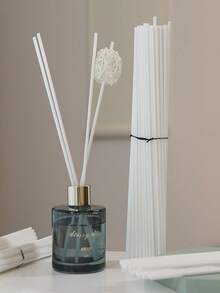 100pcs Long Lasting Deodorizing Aroma Diffuser Sticks, Unlit Fragrant Fiber Rattan Reed Sticks, Room Freshener Scents Air Freshening Valentine's Day Valentines Supplies Wedding Items