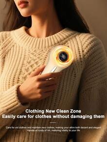 LED Display Lint Remover, Household Fabric Shaver, Portable Lint Brush Trimmer
