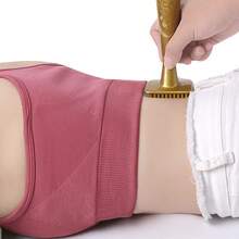 Bàn chải massage unisex, bảng cạo Gua Sha, bàn chải massage Gua Sha bằng nhựa, bàn chải tinh dầu, bàn chải massage đa chức năng có chức năng sưởi ấm. - Nhiều màu - Xem 4