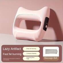 A Fascia Gun Designed For Slimming The Stomach, This Essential Tool Is Suitable For Everyone. It'S A Professional-Quality Deep Tissue Massager, Perfect For Those Who Prefer To While Achieving Abdominal Massage And Weight Loss In The Comfort Of Their Home. - Multicolor - View 8