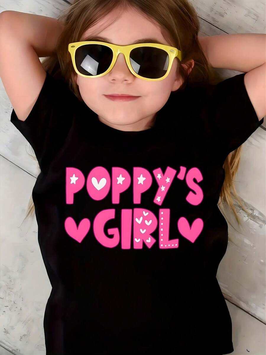 Camisetas para niñas - Negro - Ver 1