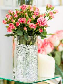 5000Pcs Clear Water Gel Jelly Beads, Vase Filler Beads For Soilless Planting, Floating Candles Wedding Centerpiece Decoration, Floral Arrangement Clear Water Beads, Vase Filler For Centerpieces, Water Beads For Soilless Planting, Floral Arrangement, Vase Filler (Clear) - Multicolor - View 6