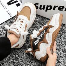 2025 Niche Thick-Soled Height-Increasing Sneakers Breathable Loafers - White Grey - View 5