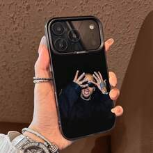 Funda de Teléfono C- Breezy para 17,16,15,14,13,12,11,Pro,Max,Plus,E Cubierta Negra de TPU - Z4 - Ver 11