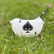 1 chiếc bao bọc đầu gậy golf bền, mềm, thêu họa tiết, chất liệu PU chống mài mòn. - Nhiều màu - Xem 8