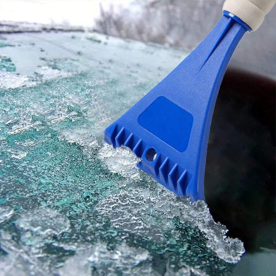 1件装汽车雪铲，冬季汽车除冰工具 - 彩色 - 查看 1