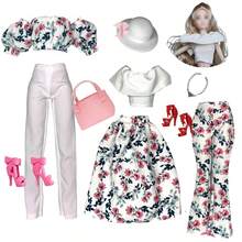 Bộ quần áo thời trang cao cấp cho búp bê 11,5-12 inch kèm phụ kiện, quần áo búp bê BJD tỷ lệ 1/6, nhiều kiểu dáng để thay đổi trang phục cho búp bê, thích hợp làm quà tặng ngày lễ. - Nhiều màu - Xem 4