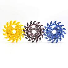 1pc New Sun Rotating Decompression Toy - Multicolor - View 4