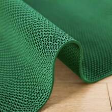 1pc Hollow Design, Outdoor Commercial Bathroom Anti-Slip Mat, Thickened Entrance Kitchen Floor Mat, Bathroom Shower Room Toilet Non-Slip Pad - Green - View 5