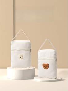 Small Portable Diaper Bag, Fashionable Cartoon Mommy Bag, Multi-Functional Diaper Storage Bag - Multicolor - View 1