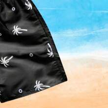 Set Of 2 Men's Tactel Shorts With Pockets - Beachwear, Gym, Pool - Black and White - View 4