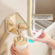 Elegant Rustproof Shower Shelf Bathroom Wall Mount Holder With User Friendly Design Soap Dispenser Organizers Premium Shower Holders For Spa Bathrooms - 薄荷綠 - 查看 6