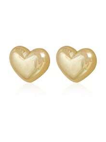 4-Piece Set Of Fashionable And Simple Baroque Faux Pearl Metal Heart Necklace With Adjustable Fine Chain Necklace, Women's Fashionable Jewelry, Suitable For Banquets Parties Daily Dates Commuting Wear