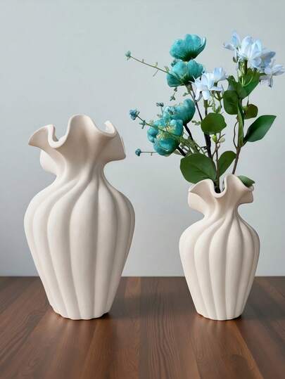 1pc ative Vase Made Of Resin Material, Hydroponic Products, Flower Inserting Home ation, Newly Launched Festival Birthday Graduation Room view 3