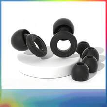 带收纳盒的降噪耳塞，可重复使用的硅胶耳塞，适用于睡眠、游泳，超柔软硅胶，可重复使用的听力保护，适用于睡眠、游泳，适合音乐会、游泳、射击、打鼾、飞机、音乐家、摩托车旅行、度假