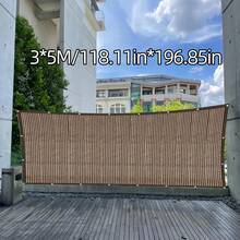 1pc 90% Shade Rate Brown Sunshade Net, High Density Polyethylene Fabric, UV Protection, Suitable For Yard, Outdoor Camping And More