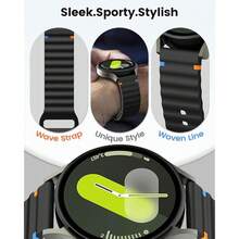 3 Pack Sport Watch Bands Compatible With Woneligo/Fitpolo Smart Watch IDW13, 22mm Quick Release Straps For TOOBUR IDW19/ENOMIR IDW19/MILOUZ IDW19/Gydom IDW19/Faweio IDW19/Hoowel IDW19/Amzhero IDW19/Tensky IDW19/WNH IDW19 Smart Watch For Men Women{Inchcolor_nameinch:InchBlack+Midnightblue+FArmyssgreeninch} - 黑色+午夜藍+軍綠色 - 查看 4