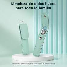 Kit de Eliminación de Cera Del Oído, Limpiador de Oídos, Juego de Cucharas para Orejas, Hermosas y Compactas, Fáciles de Limpiar, Herramientas para el Cuidado de Los Oídos Fáciles de Usar 6PCS (7PCS, pequeño) - 6 piezas - Ver 6