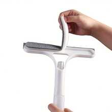 3-In-1 Glass Cleaning Tool, Bathroom Mirror Scrubber, Window Squeegee With Detachable Cleaning Cloth, Household Cleaning Supplies - Multicolor - View 7
