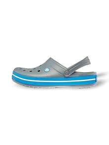 Giày thể thao Unisex CROCBAND Nhẹ Độ đàn hồi tốt Đàn hồi linh hoạt Hàng ngày Màu xám Xanh 11016-07W - Xám/Xanh lam - Xem 1