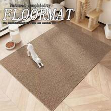 1 件猫抓垫,剑麻状猫抓垫,带粘性尼龙紧固件,水平猫抓垫地毯,保护沙发和地毯,入口门垫,薄型室内防滑可洗入口地毯 - 彩色 - 查看 11