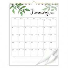 CZ 2026 Calendar Vertical Wall Calendar 2026 JAN. 2026 To DEC. 2026 14.8'' X 11.5'' Monthly Calendar 2026 With Julian Date Perfect For Planning 5837 - 如圖 - 查看 1