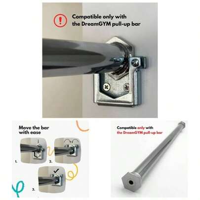 Brackets Doorway Pull - Bar - Chin - Bar - Gymnastics Bar