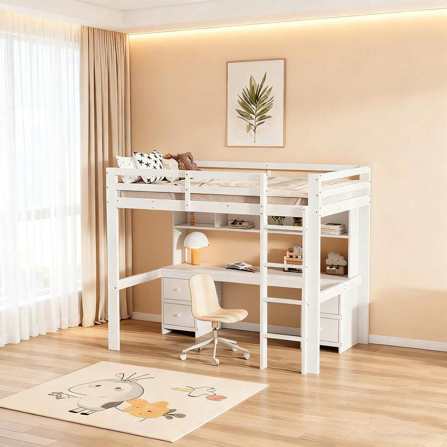 Kids Bed Frames, Headboards & Footboards - White - View 1