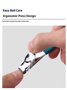 Sharp Nail Clippers High-Quality Girls Toe And Foot Nail Clippers At Home And Travel Colorful Carbon Steel Nail File For Face Portable Lightweight Manicure Kit