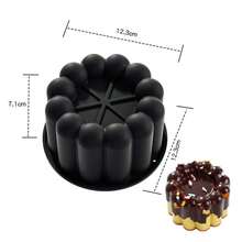 Non-Stick Silicone Baking Molds, Square, Star, Heart, Flower Cake Molds, Suitable For Pudding, Mousse, Chocolate, Jelly, Pancake, Bread, Cheesecake And Other Baking, Can Be Used As Fancy Cake And Pastry Molds, Valentine's Day Party, Home Decor, Home Gifts - SKU Image Color - View 12