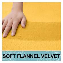 Memory Foam Bath Mat 70x24, Extra Soft And Absorbent Bathroom Mats, Non Slip Washable Carpet For Floor, Shower And Tub, Yellow - 多色66 - 查看 3