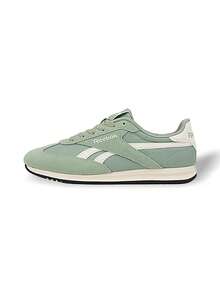 Reebok Giày nữ WORLD 70 kiểu dáng thường ngày, nhẹ, êm ái, thoáng khí, đế dày, có logo, thân thiện với da, đa năng, phù hợp đi làm hàng ngày, tập gym, đi học, thư giãn, du lịch, hẹn hò. Màu xanh lá cây. Mã sản phẩm: 100251850 - màu xanh lá - Xem 1