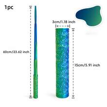 1pc 3d Printed Telescopic Sword, Leisure Toy, Creative Toy For Teenagers > Pressure-Relieving Toy For Teenagers, Leisure Tool For Teenagers. Xiangyun Telescopic Sword, Luminous Outdoor Toy Sword, Puncture-Resistant Design, Interactive Mini-Game, A Must-Have For Festival Gifts - Multicolor - View 9