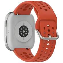 Compatible With Amazfit Bip 6 Band, 22mm Width Silicone Replacement Strap For Amazfit Bip 6 Smartwatch{Inchcolor_nameinch:InchRedinch} - Red - View 3