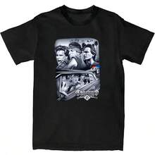 Chicano U Turn Sangre Por Sangre T Shirt - 黑色 - 查看 1
